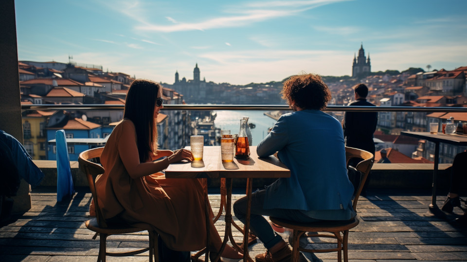 Rooftop Bar in Porto