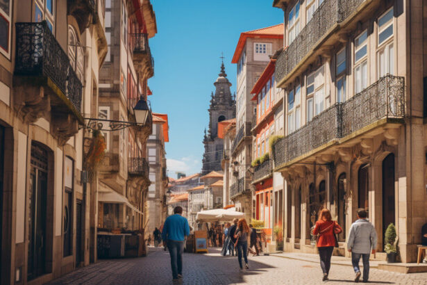 Historic districts in Porto.