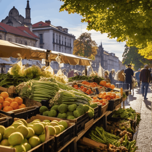 Farmers Market in Porto