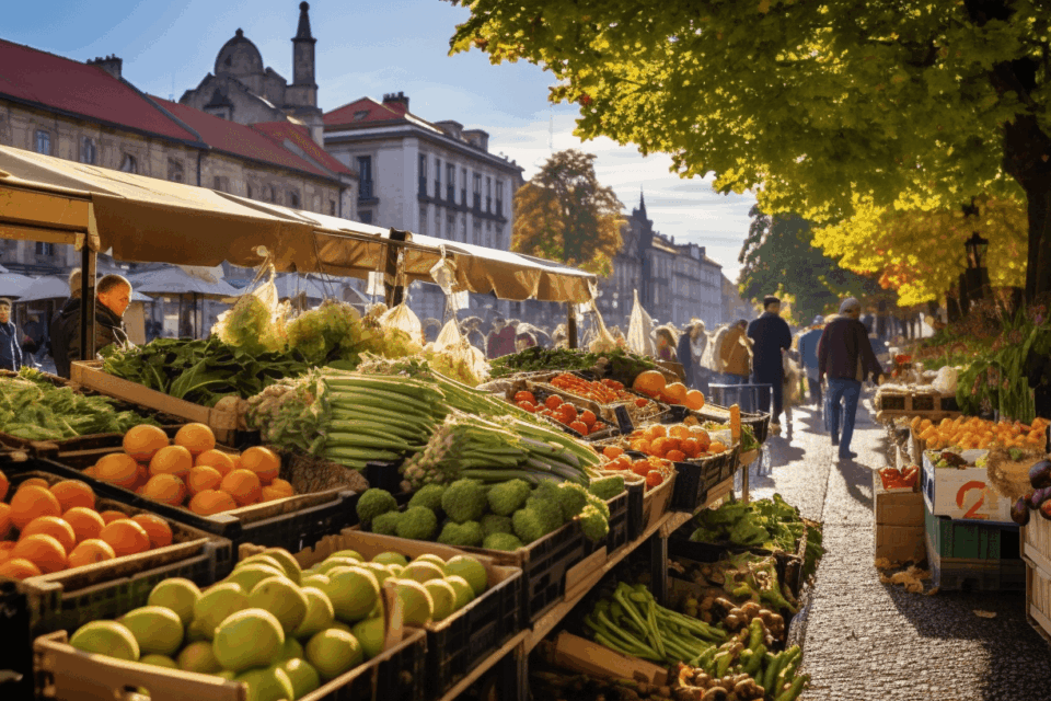 Farmers Market in Porto