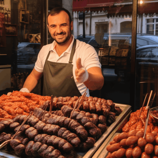 Loads of Chouriço in Porto
