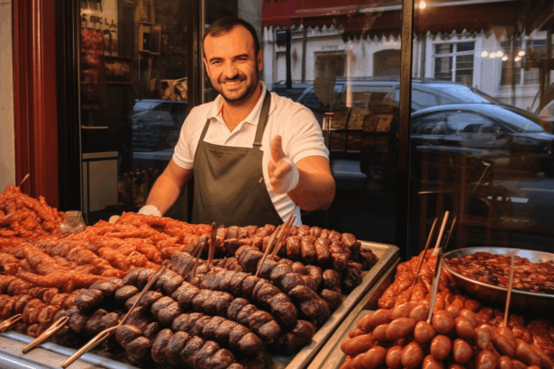 Loads of Chouriço in Porto