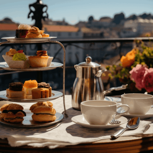 Afternoon tea in Porto