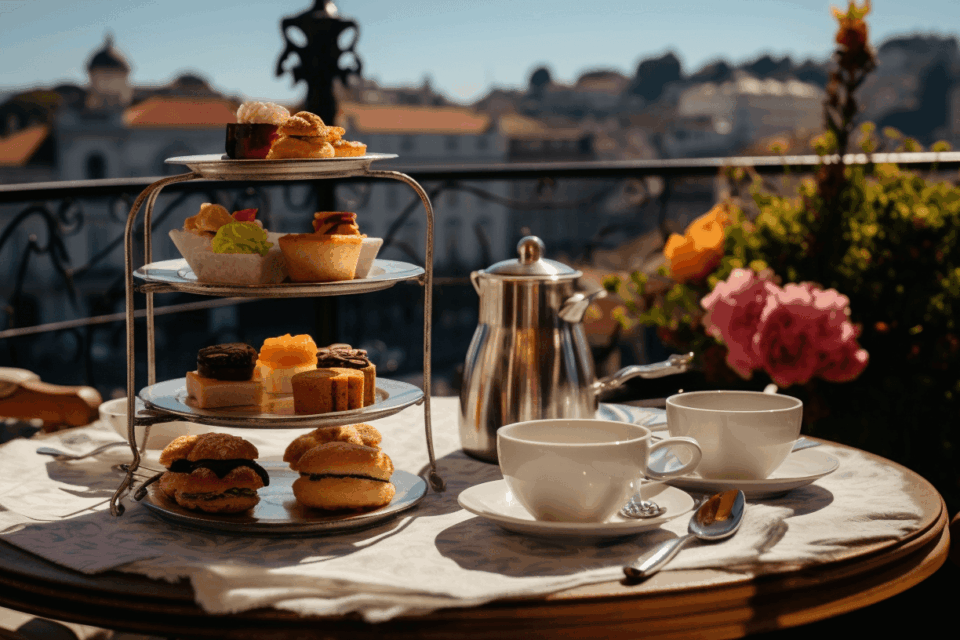 Afternoon tea in Porto