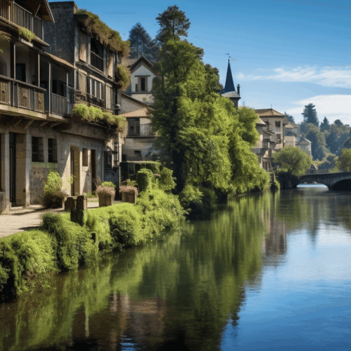 Amarante by Tamega River
