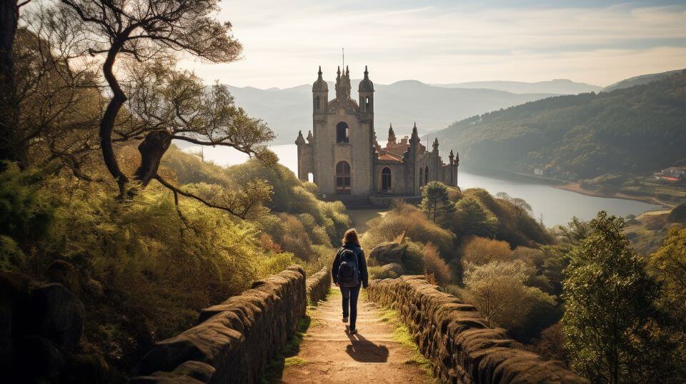 Porto walking adventure small castle