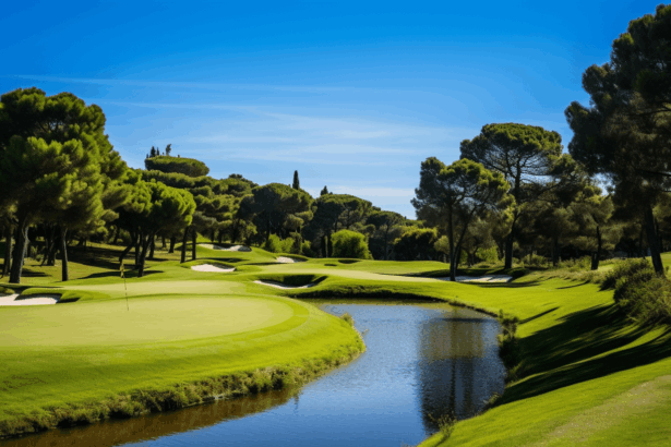 Golfing in Porto