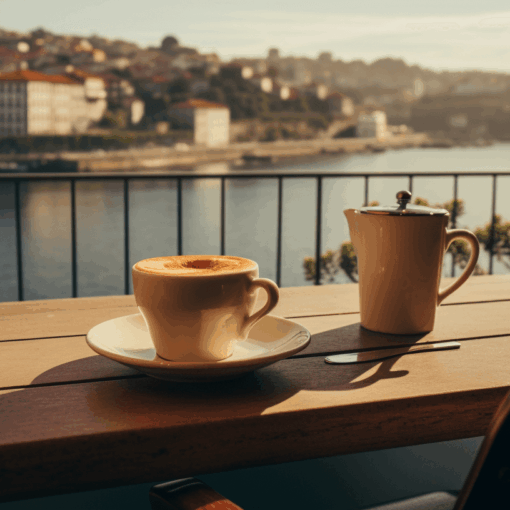 Cappuccino in Porto