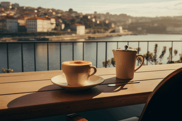 Cappuccino in Porto
