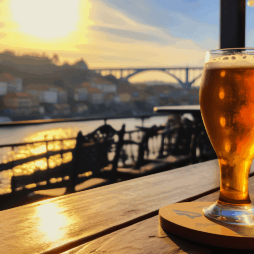 Huge pint of Beer in Porto