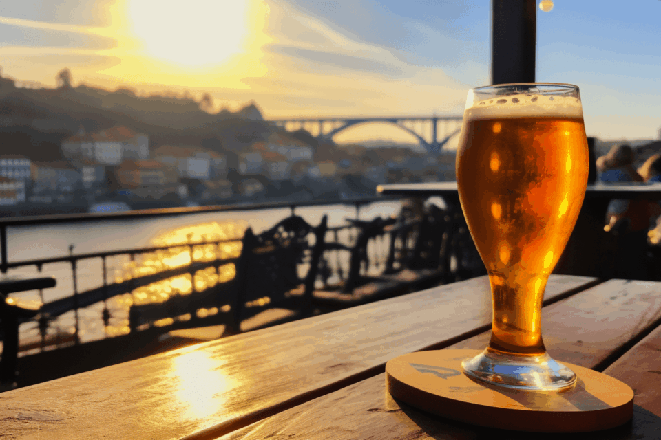 Huge pint of Beer in Porto