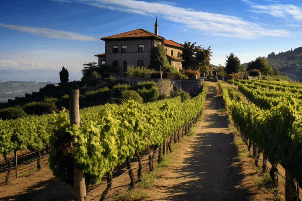 Vineyard in Porto