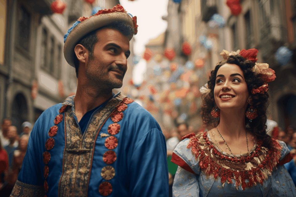 Traditional fair in Porto