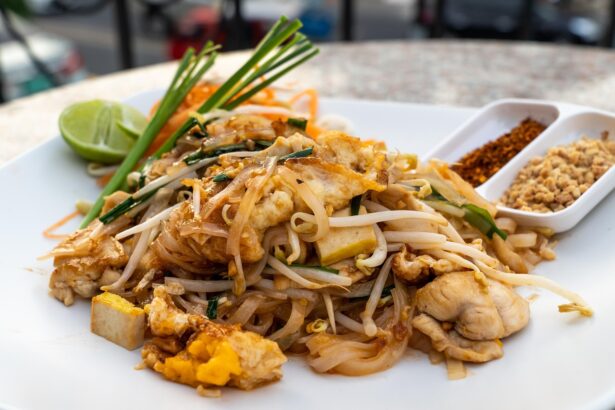 Pad Thai plate