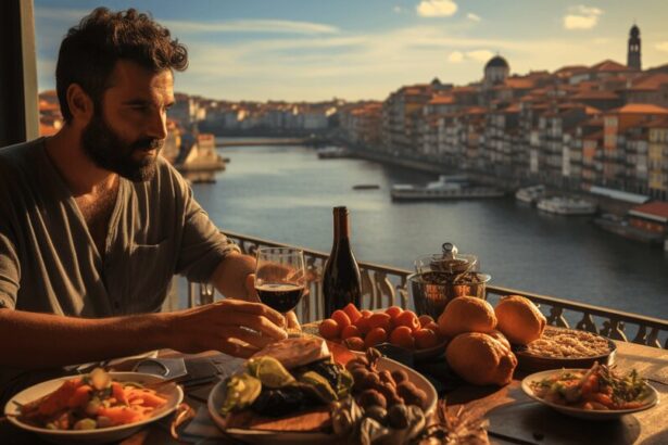 A full day of Porto food with coffee pastries seafood wine and late-night snacks