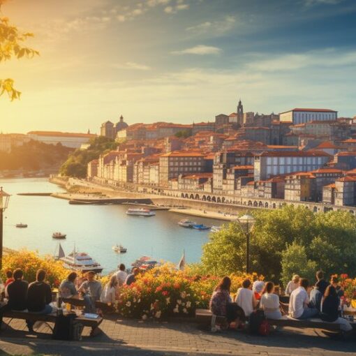 Cultural and social life in Porto with local events and people in the city