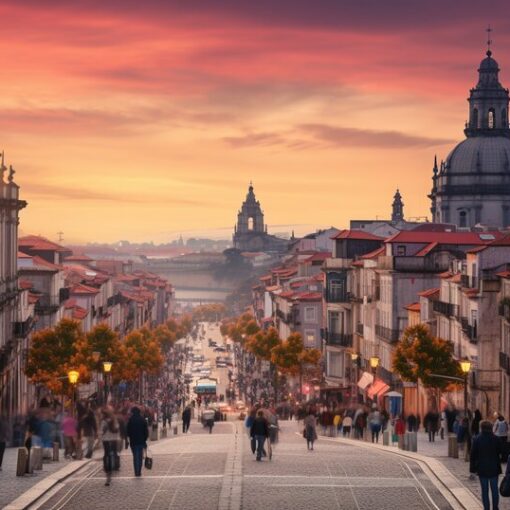 Porto city view for a first time visitor itinerary