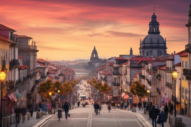 Porto city view for a first time visitor itinerary
