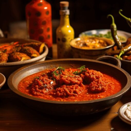 Spicy dishes served in Porto with chilli sauces and bold flavours
