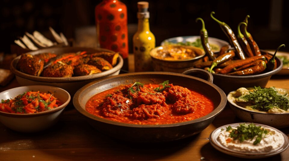 Spicy dishes served in Porto with chilli sauces and bold flavours