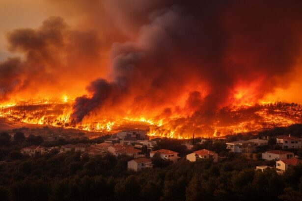 Wildfire smoke and rural fire risk planning in northern Portugal