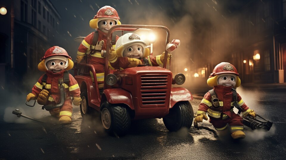 Bombeiros emergency response vehicle in Portugal